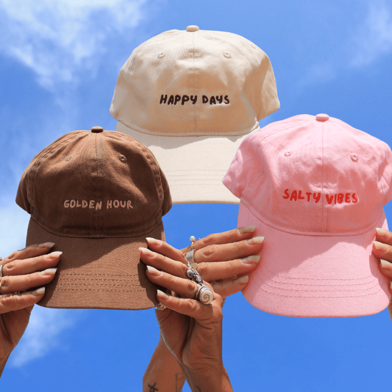 Relaxed Dad Cap Set Cap Society Bundle